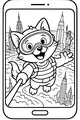 Skydiving Cat’s Big City Selfie