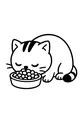 Hungry Kitten’s Snack Time