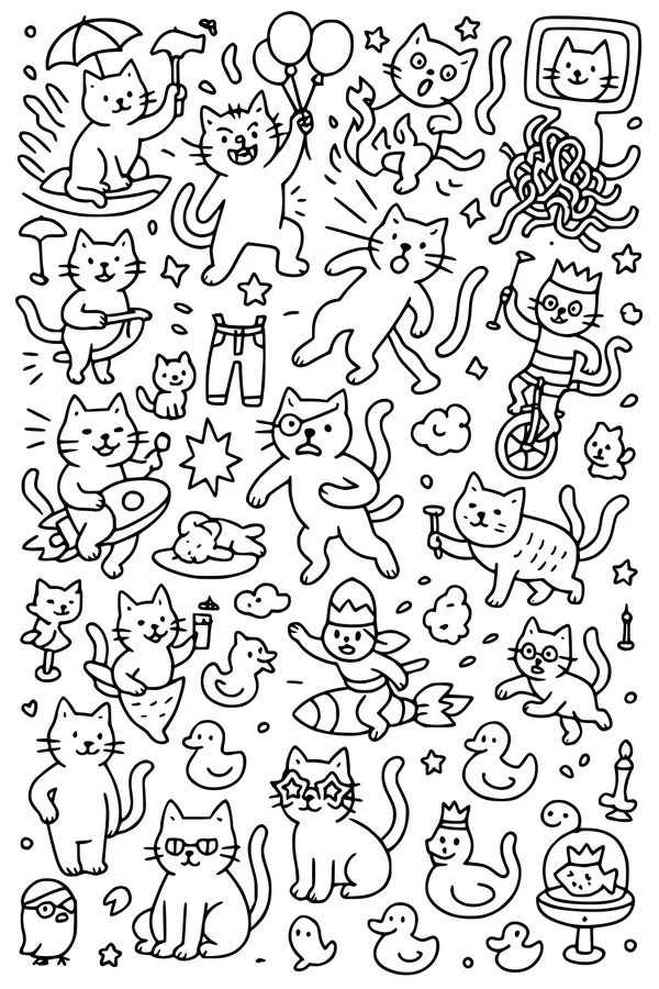 Super Silly Kitten Parade