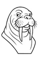 Wally the Walrus Winks Hello