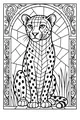 Sunlit Cheetah in the Tall Grass