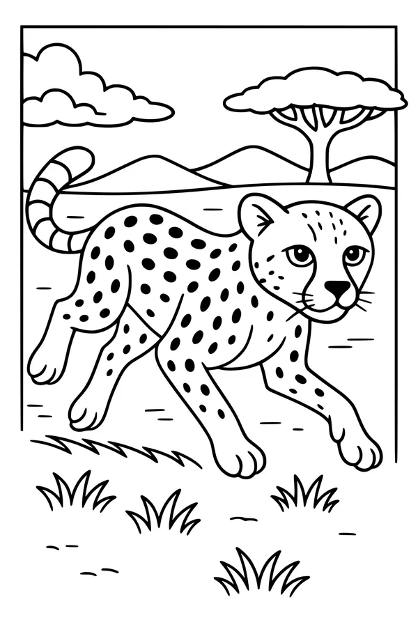 Sprint Across the Savannah