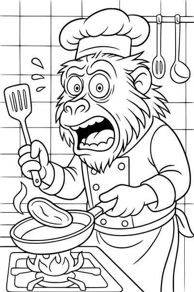 Chef Baboon’s Kitchen Surprise