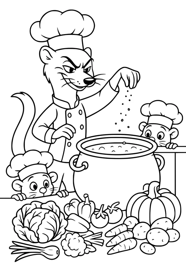 Chef Weasel’s Big Soup Surprise