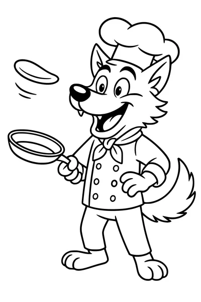 Chef Wolf Flips Breakfast