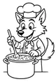 Chef Wolf Stirs the Big Soup Pot