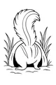 Chipmunk Dives Into His Burrow