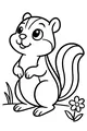 Sunny Morning with Chipper the Chipmunk