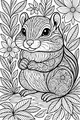 Whiskers and Swirls in the Flower Patch