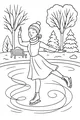 Christmas Twirl on the Winter Pond