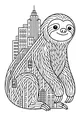 Sammy the Sloth Visits the Tall City