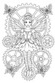 Clockwork Wings and Fluttering Friends