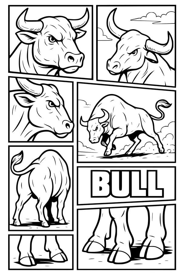 Mighty Bull Struts and Stomps