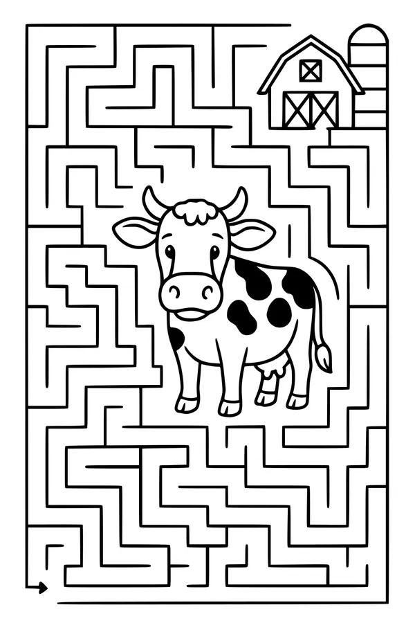 Moo-Moo Finds Her Way Home