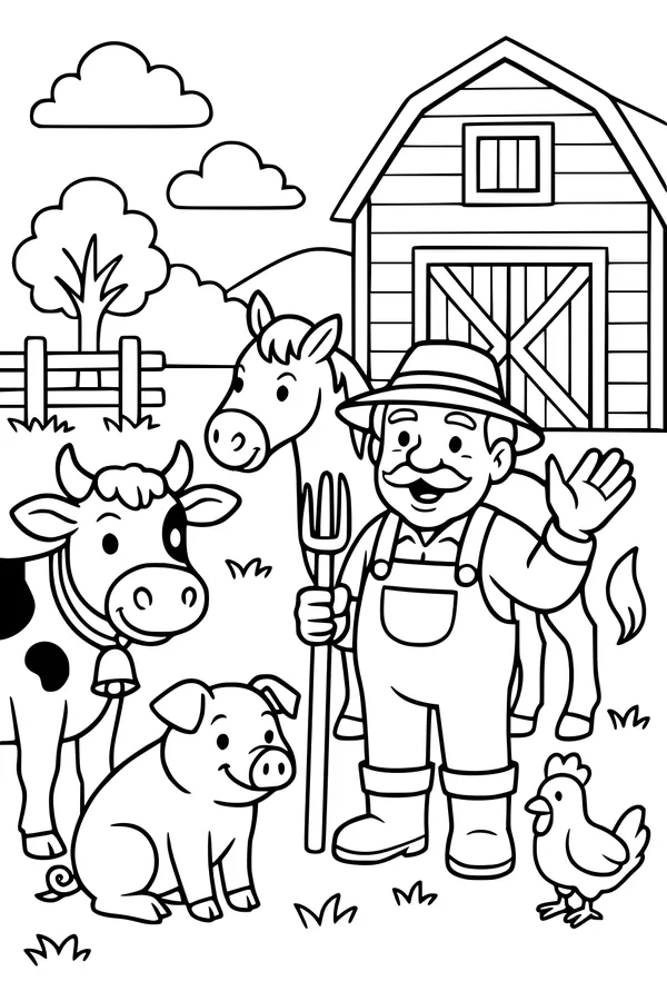 Barnyard Friends and Morning Smiles
