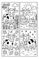 Four Seasons with Daisy the Cow