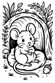 Milo the Mouse’s Cozy Hollow Home