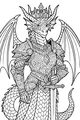 Crowned Dragon Knight of the Sky