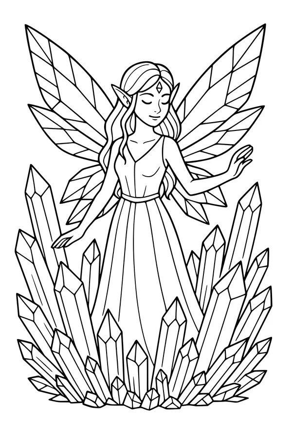 Fairy of the Crystal Grove