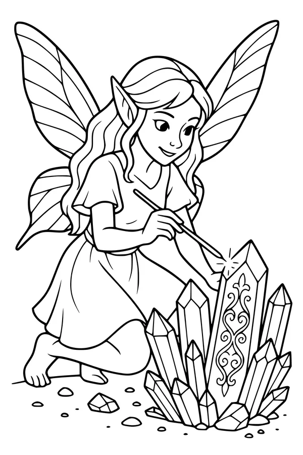 Sparkle Spell on the Crystal Garden