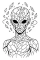 Crystal-Skin Visitor from the Stars