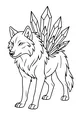 Crystal-Backed Wolf