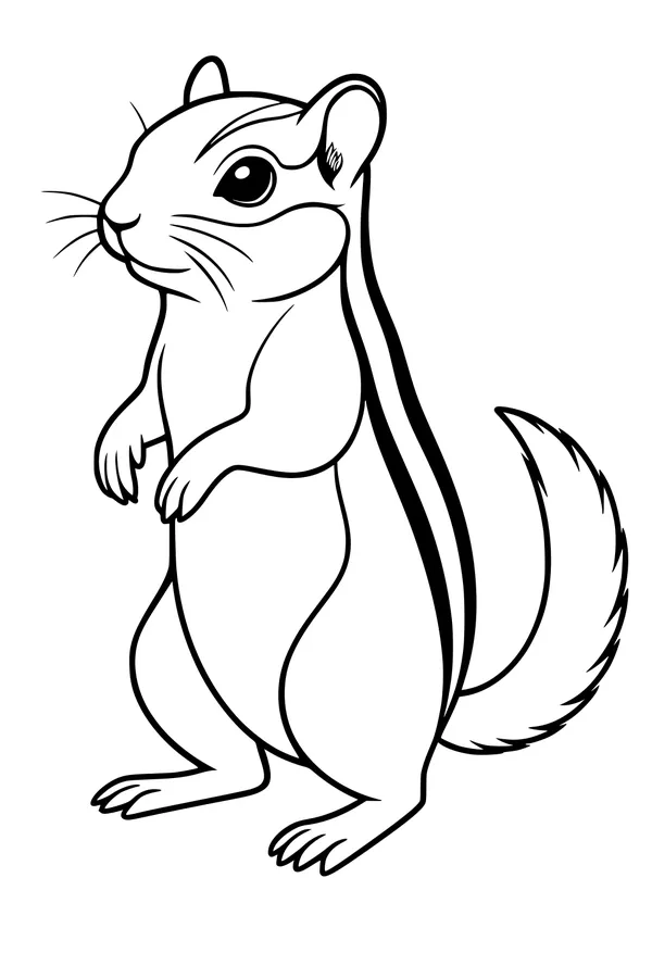 Stripey the Busy Backyard Chipmunk