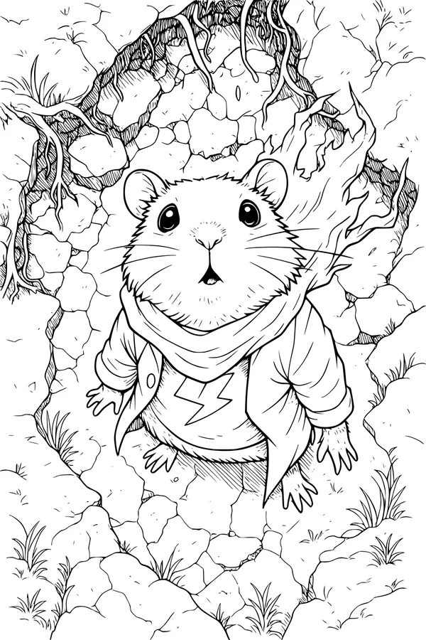 Hugo the Hamster and the Secret Tunnel