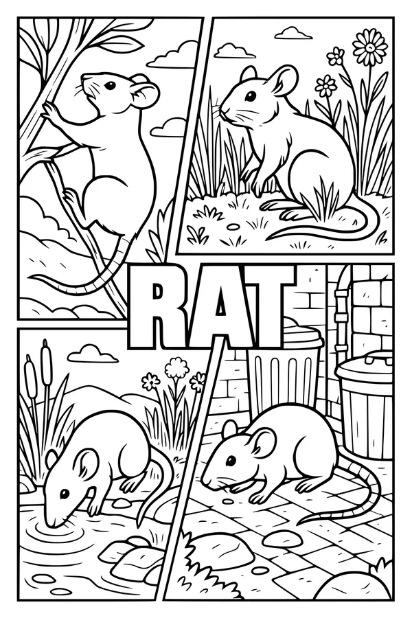 Busy Whiskers and Tails in the Wild