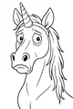 The Surprised Unicorn’s Silly Face