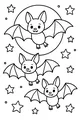 Bats Zoom Past the Moon and Stars