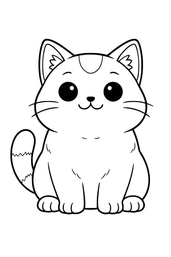 Sunny Whiskers Sits for a Smile