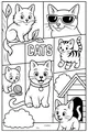 Cool Cats in Their Happy World