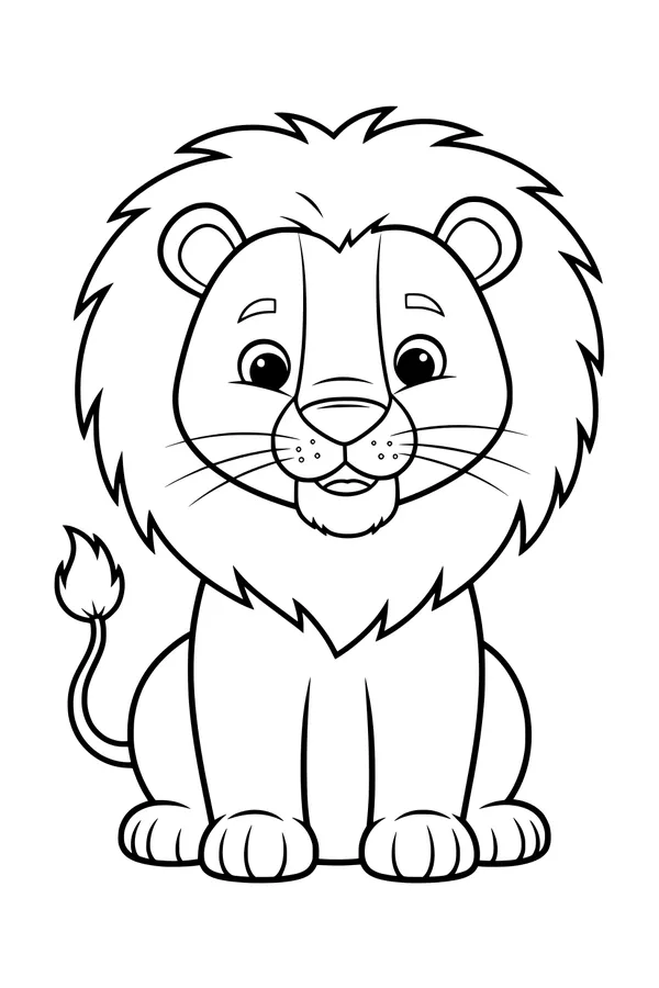 Leo the Lion’s Friendly Grin