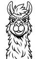 Lulu the Fluffy Llama Grins Wide