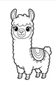 Fluffy Llama and Her Fancy Blanket