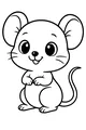 Bright-Eyed Mouse with Wiggly Whiskers