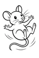 The Surprised Spinning Mouse