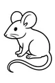 Whiskers the Little Mouse Sits Still