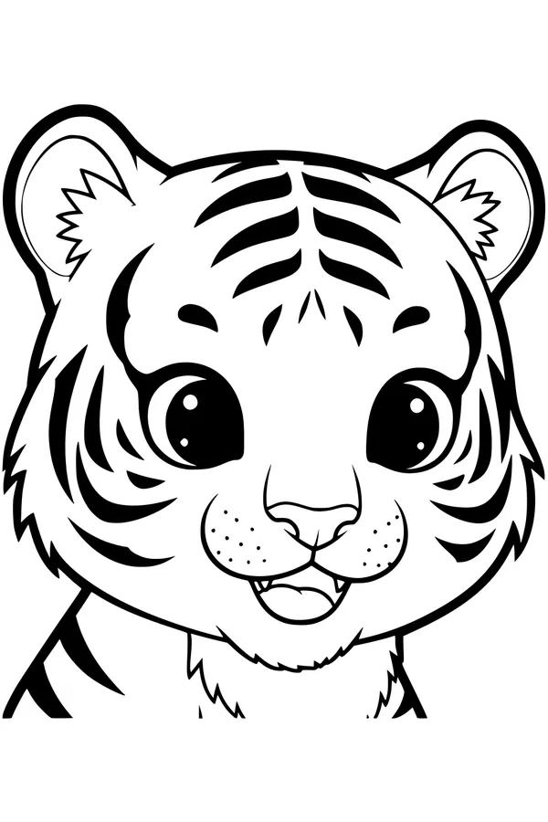 Bright Eyes Little Tiger Grin