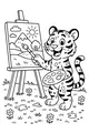 Paws and Paintbrushes in the Meadow
