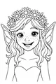 Daisy-Crowned Forest Fairy Smile