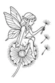 Fairy on the Dandelion Breeze
