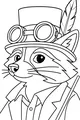 Professor Raccoon’s Magnificent Top Hat