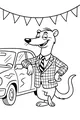 Mr. Weasel’s Fancy Plaid Jacket Day