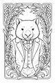 Dapper Wombat With Bow Tie