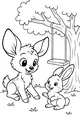 Meadow Friends by the Tree Swing