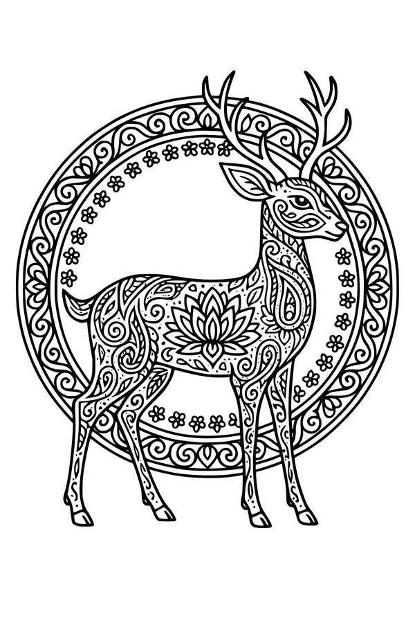 Daisy the Deer and Her Wild Garden Markings