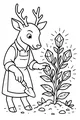 Deer Gardener and the Sparkle Sprout