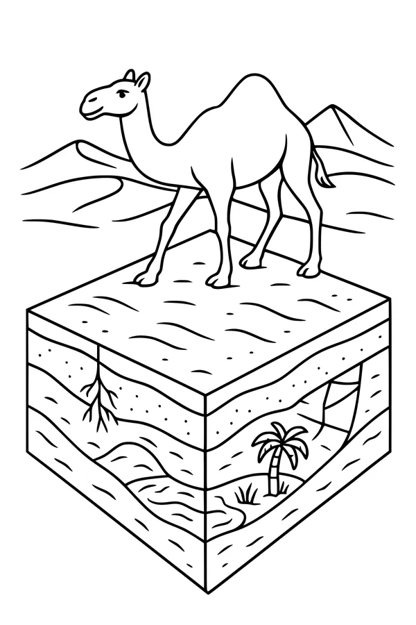 Desert Explorer Takes a Sandy Stroll